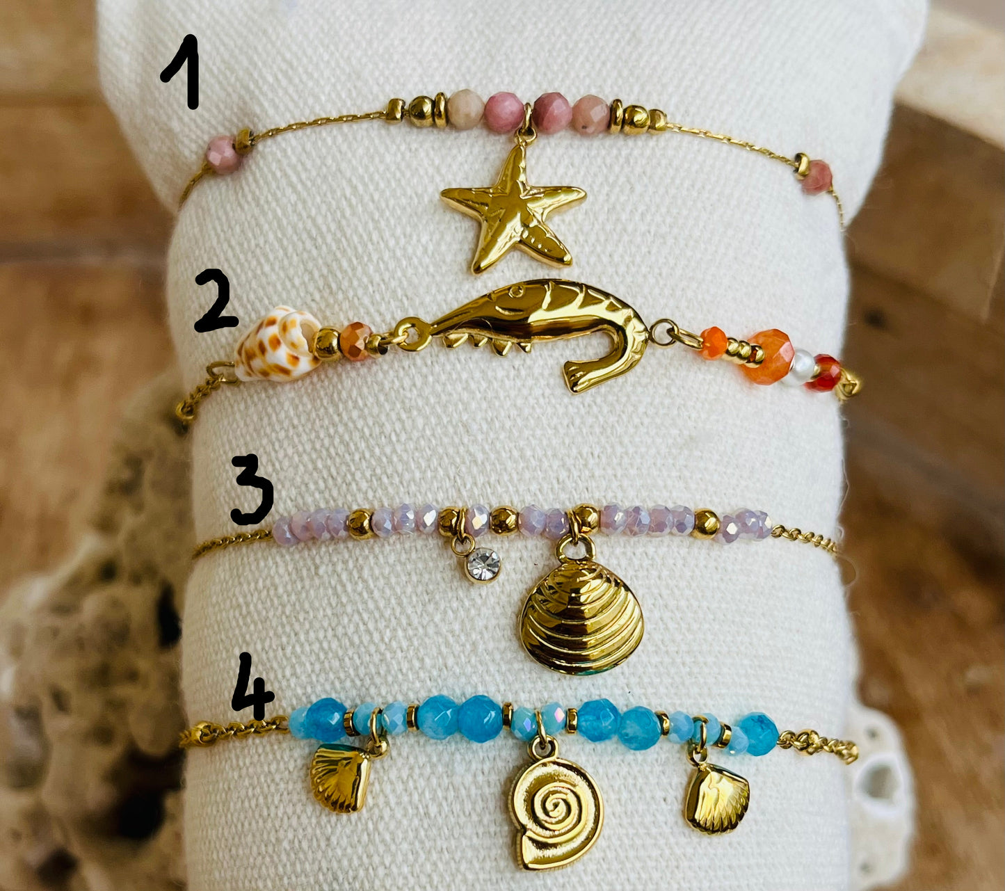 Bracelets pierres naturelles